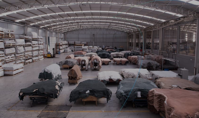 fornecedor global de couro